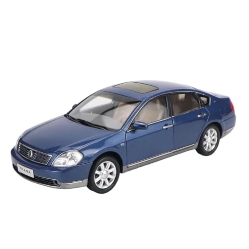 1:18 Für Nissan Teana V6 Auto Modell Legierung Diecast Modell Metall Fahrzeug Spielzeug Sammlung Junge Erwachsene Sammlerstück Druckgussmodelle Motorfahrzeuge(Blau) von DUEVEL