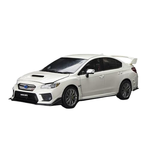 1:18 Für Subaru WRX Sti 2018 Simulation Legierung Auto Modell Diecast Spielzeug Statische Dekoration Erwachsene Sammeln Druckgussmodelle Motorfahrzeuge(White) von DUEVEL