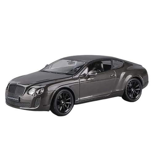 1:24 Für Bentley Continental Supersports Legierung Automodell Druckguss Spielzeug Sammlungen Dekoration Druckgussmodelle Motorfahrzeuge(Schwarz) von DUEVEL