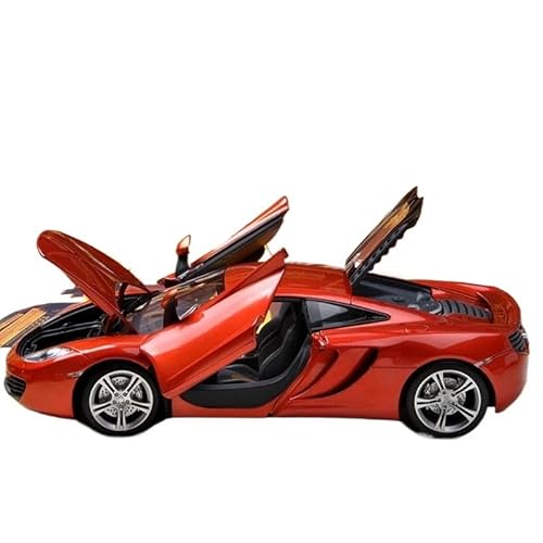 1:24 Für Mclaren MP4-12C Legierung Sportwagen Diecast Metall Spielzeug Rennwagen Modell Simulation Hobbyist Showcase Sammlung Druckgussmodelle Motorfahrzeuge(Orange) von DUEVEL