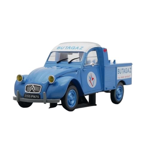1:24 Legierung Automodelle Sammlung Für Citroen 2CV Pick Up Butagaz Blau Truck Spielzeug Geschenke Druckgussmodelle Motorfahrzeuge von DUEVEL