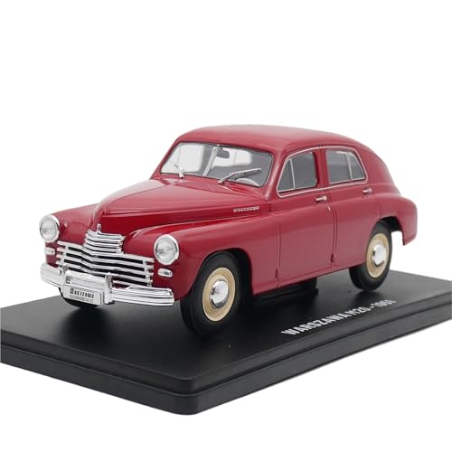 1:24 Legierung Automodelle Sammlung Für Warszawa M20 1951 Polen Wapo Rot Vintage Klassische Auto Spielzeug Geschenke Druckgussmodelle Motorfahrzeuge von DUEVEL