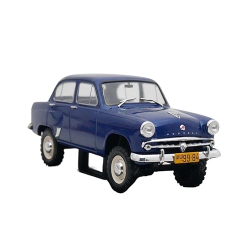 1:24 Legierung Automodellsammlung Für Moskwitsch 410 UDSSR Blau Vintage Limousine Spielzeug Geschenk Druckgussmodelle Motorfahrzeuge von DUEVEL