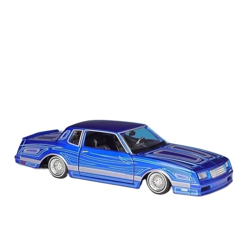 1:26 Für Chevrolet Caprice 1987 Legierung Sportwagenmodell Druckguss Metallspielzeug Klassische Rennwagen-Modellsimulation Druckgussmodelle Motorfahrzeuge(Blau) von DUEVEL
