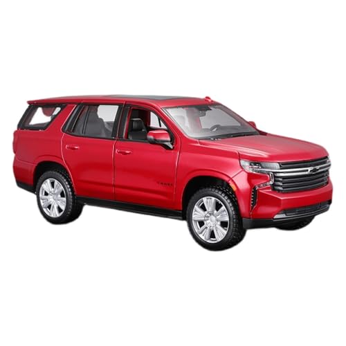 1:26 Für Chevrolet Tahoe2021 Legierung Druckguss Auto Modell Sammlung Geschenk Spielzeugauto Druckgussmodelle Motorfahrzeuge(Taglia unica) von DUEVEL