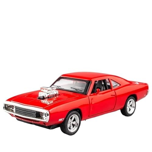 1:32 Für Dodge Lycoming Sportwagen Aus Metalldruckguss, Legierungsautomodell Bumerang-Spielzeugauto-Sammlung Ausstellungsornamente Druckgussmodelle Motorfahrzeuge(Rot) von DUEVEL