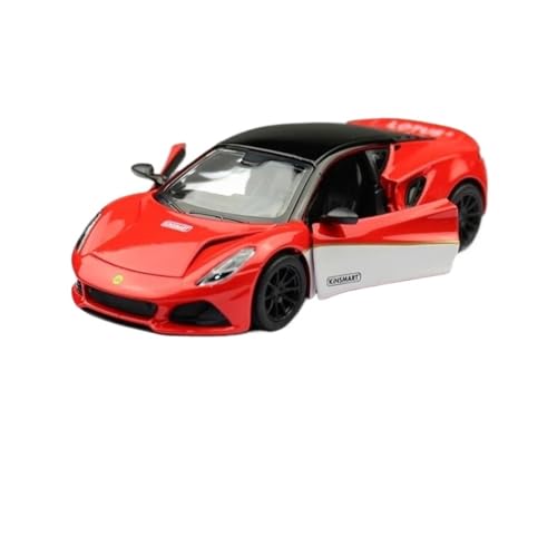1:34 ForLotus Emira Legierung Sportwagen Druckguss Metall Super Racing Fahrzeuge Auto Modell Simulation Sammlung Druckgussmodelle Motorfahrzeuge(Rot) von DUEVEL