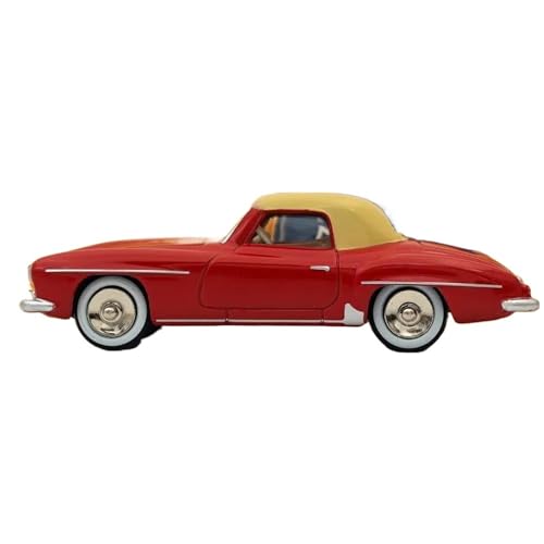 1:43 Für 190 SL Rot CL3512 Diecast Miniatur Modelle Auto Sammlung Auto Geschenk Druckgussmodelle Motorfahrzeuge von DUEVEL