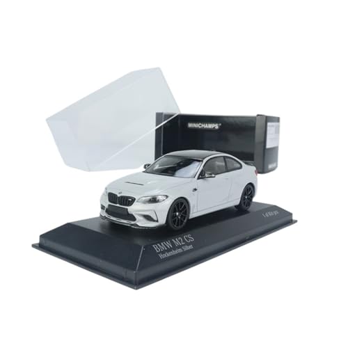 1:43 Für BMW M2 CS 2020 Weißes Auto Legierung Automodell Spielzeugauto Ornament Geschenk Hobbysammlung Druckgussmodelle Motorfahrzeuge von DUEVEL