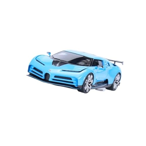 1:43 Für Bugatti Centodieci Hellblau Sport Harz Automodell Spielzeugauto Ornament Geschenk Hobby Sammlung Druckgussmodelle Motorfahrzeuge von DUEVEL