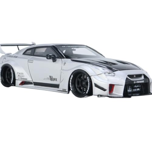 1:43 Für LB-Silhouette WORKS-35GT-R- Silber Harz Auto Modell Spielzeug Auto Dekoration Geschenk Hobby Druckgussmodelle Motorfahrzeuge von DUEVEL