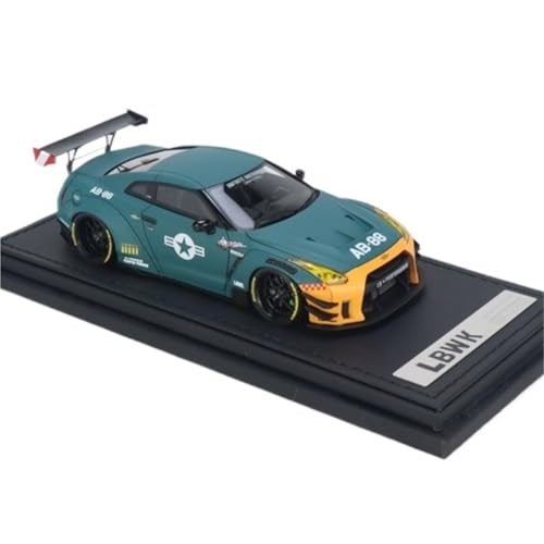 1:43 Für LB-Works GT-R R35 Typ 2 Mit Motor Legierung Automodell Spielzeugauto Ornament Geschenksammlung Druckgussmodelle Motorfahrzeuge von DUEVEL