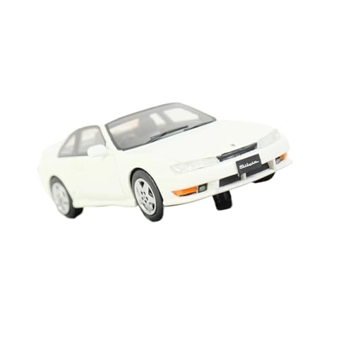 1:43 Für Nissan Silvia K (S14) Weiße Limousine Harz Automodell Spielzeugauto Dekoration Geschenk Hobby Druckgussmodelle Motorfahrzeuge von DUEVEL