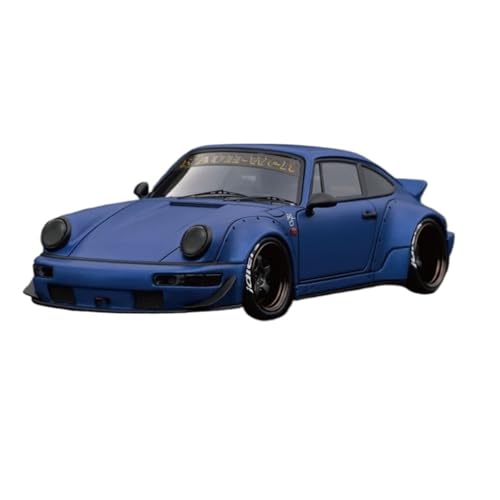 1:43 Für RWB 964 Mattblau IG2519 Harz Automodell Spielzeugauto Ornament Geschenk Hobby Sammlung Druckgussmodelle Motorfahrzeuge von DUEVEL