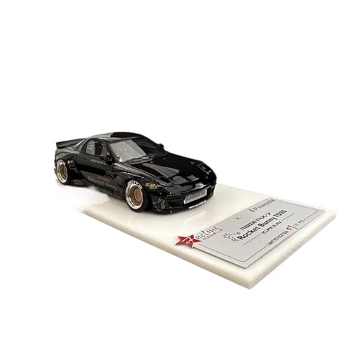 1:43 Für Rocket Bunny Mazda RX-7 Harz Automodell Spielzeugauto Ornament Geschenk Hobby Sammlung Druckgussmodelle Motorfahrzeuge von DUEVEL