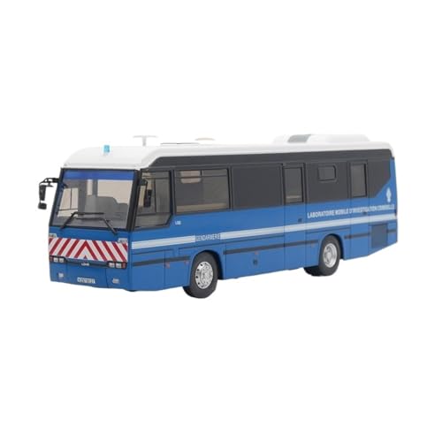 1:43 Legierungsbus-Automodellgesetz Für Lohr L96 IRCGN-Buskriminalitätsuntersuchungsforschungslabor Klassisches Spielzeug Druckgussmodelle Motorfahrzeuge von DUEVEL