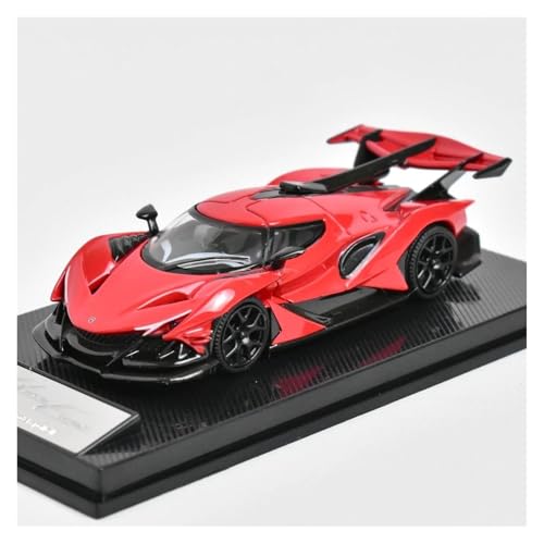 1:64 Apollo IE Supercar Simulation Druckguss Metall Auto Modell Hobbyist Sammler Geschenke Druckgussmodelle Motorfahrzeuge(Rot) von DUEVEL