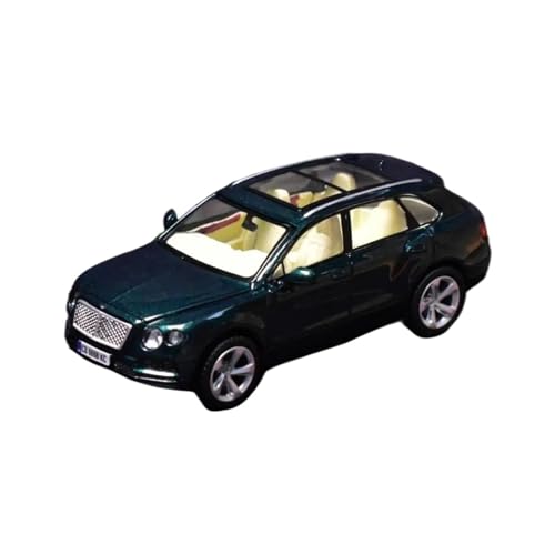 1:64 Für Bentayga Luxus-SUV Druckguss-Metallauto Erwachsene Miniaturmodell Spielzeugserie Druckgussmodelle Motorfahrzeuge(Grün) von DUEVEL