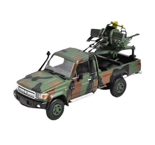 1:64 Für Honda Land Cruiser LC79 Off-Road Pickup Truck Metall Modell Auto Enthusiasten Memorial Sammlung Druckgussmodelle Motorfahrzeuge(Grün) von DUEVEL