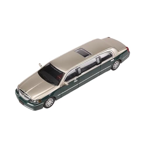 1:64 Lincoln Limousine Stretch-Version Druckguss-Automodell Statische Sammlung Metallornamente Geschenk Druckgussmodelle Motorfahrzeuge(Grün) von DUEVEL