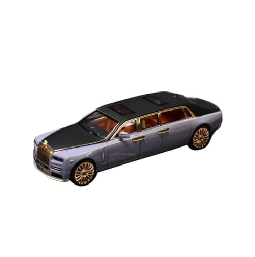 1:64 Rolls-Royce Acht Generationen Phantom Deluxe Edition Metall Auto Modell Hobbyist Geschenke Erwachsene Druckgussmodelle Motorfahrzeuge(Purple) von DUEVEL