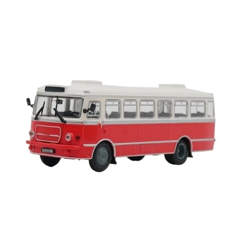 1:72 Für SAN H100B Polnischer Reisebus Legierung Bus Fahrzeug Modellbausatz Druckguss Spielzeugauto Geschenk Druckgussmodelle Motorfahrzeuge von DUEVEL