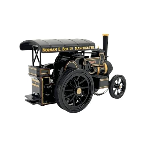 1:76 Fowler B6 Dampfstraßenlokomotive, Schwarzes Oldtimer-Modellbausatz, Spielzeugauto, Legierungskollektion Druckgussmodelle Motorfahrzeuge 1:76 Fowler B6 Dampfstraßenlokomotive, Schwarzes Oldtimer-Modellbausatz, Spielzeugauto, Legierungskollektion Druckgussmodelle Motorfahrzeuge von DUEVEL