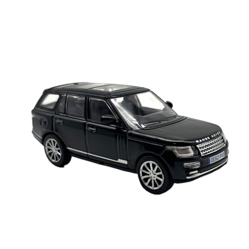 1:76 Für Range Rover L460SWB Automodellbausatz Legierung Simulation Spielzeugauto Geschenk Ornament Druckgussmodelle Motorfahrzeuge(Schwarz) von DUEVEL