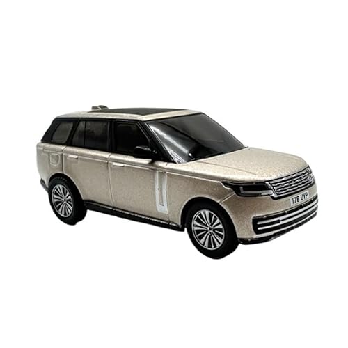 1:76 Für Range Rover L460SWB Edition Automodell Legierung Kit Spielzeugauto Simulation Metall Druckgussmodelle Motorfahrzeuge(Silber) von DUEVEL