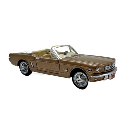 1:87 Mustang Cabrio Sportwagen Automodell Legierungsbausatz Spielzeugauto Geschenk Druckgussmodelle Motorfahrzeuge von DUEVEL