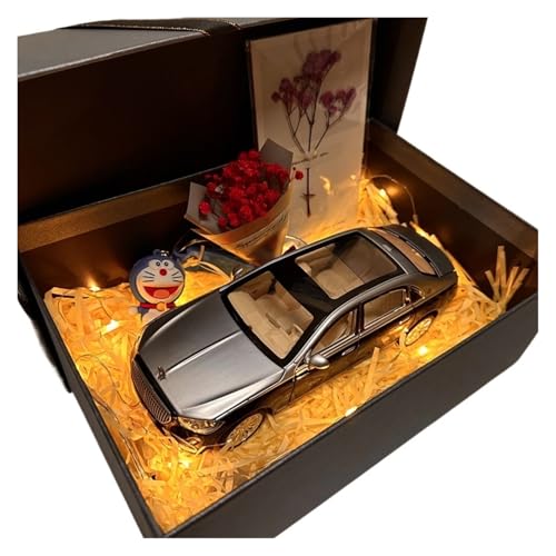 118 Für Mercedes-Benz S-Klasse Maybach S680 Modell AMG Simulation Legierung Auto E300L Auto Modell C260L Sammlung Spielzeug Druckgussmodelle Motorfahrzeuge(Gray) von DUEVEL