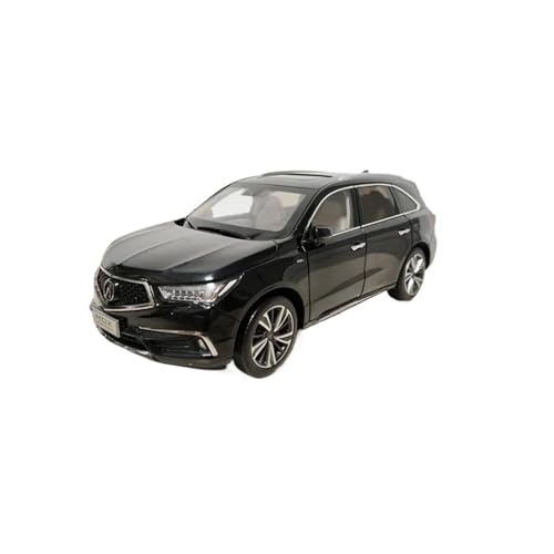 DUEVEL 1 18 Für Acura MDX Legierung Auto Modell Dekoration Erwachsene Diecast Spielzeug Sammeln Ornament Souvenir Druckgussmodelle Motorfahrzeuge(Schwarz) von DUEVEL