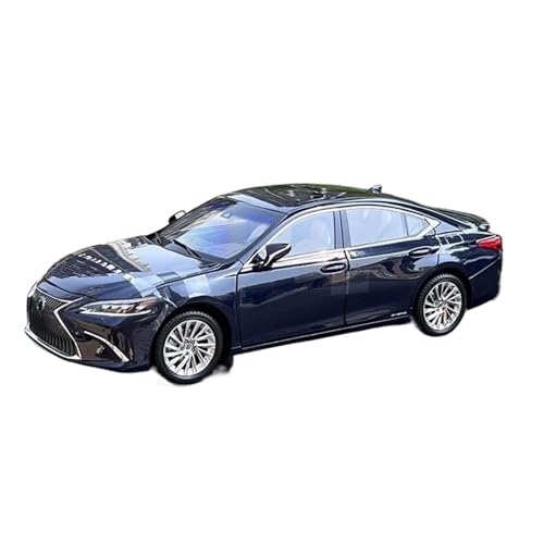 DUEVEL 1 18 Für Lexus ES300H Statische Simulation Auto Sportwagen Legierung Druckguss Auto Modell Sammlung Dekoration Ornamente Druckgussmodelle Motorfahrzeuge(Blau) von DUEVEL
