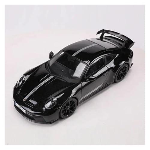 DUEVEL 1 18 Für Porsche 911 Gt3 2022 Rennsportwagen-Druckgussmodell, Zinklegierung, Luxusfahrzeug-Spielzeugkollektion Druckgussmodelle Motorfahrzeuge(Blau) von DUEVEL