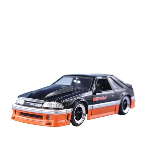 DUEVEL 1 24 Für Ford Mustang GT 1989, Hohe Simulation Druckguss-Metalllegierung Modellauto Dekoration Ausstellungssammlung Druckgussmodelle Motorfahrzeuge DUEVEL 1 24 Für Ford Mustang GT 1989, Hohe Simulation Druckguss-Metalllegierung Modellauto Dekoration Ausstellungssammlung Druckgussmodelle Motorfahrzeuge von DUEVEL