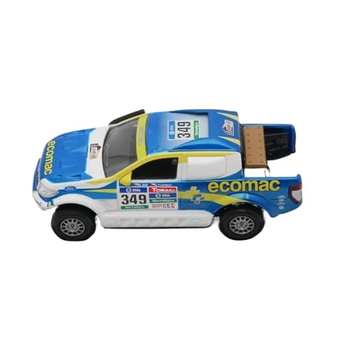 DUEVEL 1 43 Für Ranger Dakar 2016 Pickup Racing Legierung Modell Kit Metall Spielzeug Auto Maßstab Fahrzeug Druckgussmodelle Motorfahrzeuge von DUEVEL