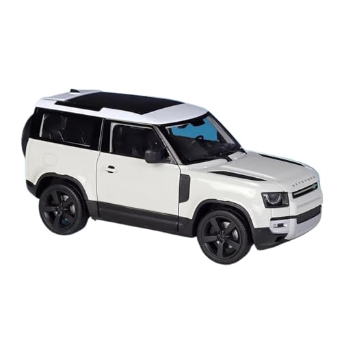 DUEVEL 1:26 Für Land Rover Defender 90 2020 Legierung Auto Modell Diecast Metall Spielzeug Geländewagen Modell Sammlerstücke Druckgussmodelle Motorfahrzeuge(White) von DUEVEL