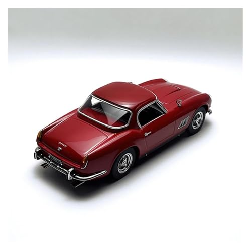 DUEVEL Maßstab 1 18 Für Ferrari 250GT Roadster Aus Druckgusslegierung, Spielzeugautos, Klassiker, Souvenir-Display Für Erwachsene Druckgussmodelle Motorfahrzeuge(Rot) von DUEVEL