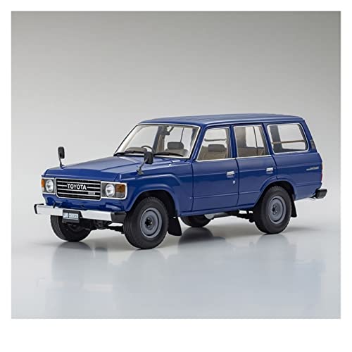 Druckguss 1 18 Für Toyota Land Cruiser LC60 Statische Legierung Geländewagenmodell Simulation Sammlerstück Souvenir Druckgussmodelle Motorfahrzeuge(Blau) von DUEVEL