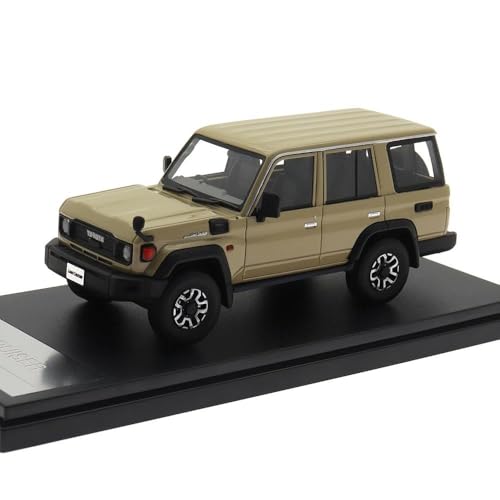 Druckguss 1 43 Für Maßstab Toyota Land Cruiser 2023 Harz Auto Spielzeug Fahrzeuge Metall Modell Auto Dekoration Geschenk Fan Sammlung Hause Dekoration Druckgussmodelle Motorfahrzeuge(Yellow 2) von DUEVEL