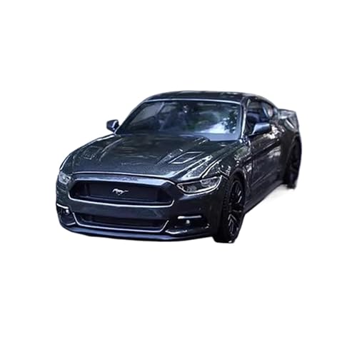Druckguss-Modellauto Im Maßstab 1:24 Ford Mustang GT 2015 Simulationslegierung Automodell, Fan-Sammlung Ausstellungsstück Heimdekoration Metallornamente Druckgussmodelle Motorfahrzeuge(Schwarz) von DUEVEL
