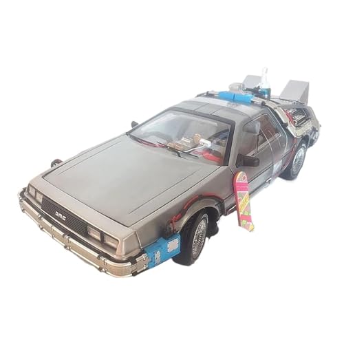 Elite-Version Maßstab 1:18, Teil 3 Zeitmaschine Delorean-Automodell Mit Skateboard DMC-12-Fahrzeug Zurück In Die Zukunft Metallspielzeug Geschenk Druckgussmodelle Motorfahrzeuge Elite-Version Maßstab 1:18, Teil 3 Zeitmaschine Delorean-Automodell Mit Skateboard DMC-12-Fahrzeug Zurück In Die Zukunft Metallspielzeug Geschenk Druckgussmodelle Motorfahrzeuge von DUEVEL