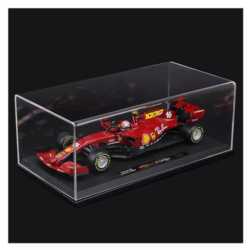 F1 Im Maßstab 1 18 Für Ferrari-Druckgussautomodell – SF23#16 Charles Leclerc #55 Carlos Sainz Racing 2023 – Sammleredition Druckgussmodelle Motorfahrzeuge(SF1000 16#-2 2020,Hardcover Box) von DUEVEL