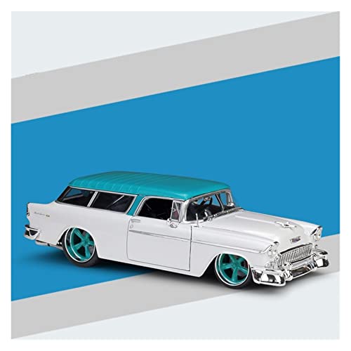 Für 1955 Chevrolet Nomad Automodell Classic Car Modellauto Dekorationskollektion 1 18 Druckgussmodelle Motorfahrzeuge Für 1955 Chevrolet Nomad Automodell Classic Car Modellauto Dekorationskollektion 1 18 Druckgussmodelle Motorfahrzeuge von DUEVEL