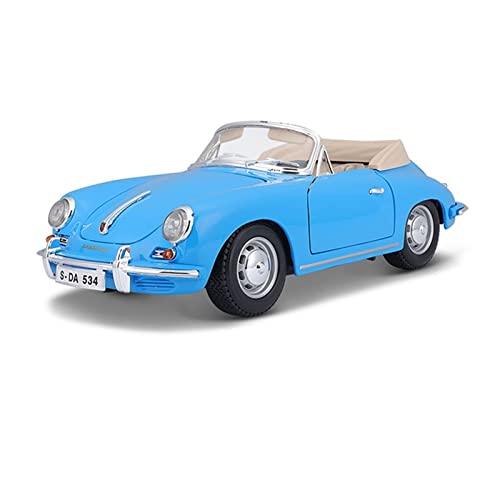 Für 1961 Porsche 356B Cabrio Classic Alloy Die Cast Model Collection Ornament 1 18 Druckgussmodelle Motorfahrzeuge(4) von DUEVEL