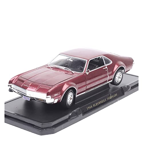 Für 1966 Oldsmobile Toronado Real Alloy Model Car Collection Ornament 1 18 Druckgussmodelle Motorfahrzeuge von DUEVEL
