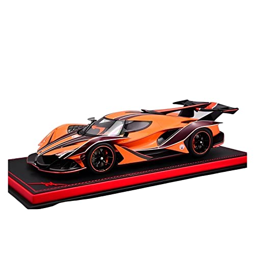 Für Apollo IE 1 18 Resin Limited Supercar Automodell Statische Sammlung Ornamente Handwerksausstellung Druckgussmodelle Motorfahrzeuge(Orange) von DUEVEL