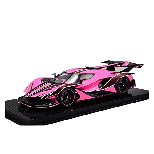 Für Apollo IE 1 18 Resin Limited Supercar Automodell Statische Sammlung Ornamente Handwerksausstellung Druckgussmodelle Motorfahrzeuge(Rosa) von DUEVEL