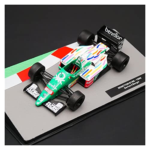 Für Benetton B186 1986 Gerhard Berger Diecast Car Metal Toy Model 1 43 Druckgussmodelle Motorfahrzeuge von DUEVEL