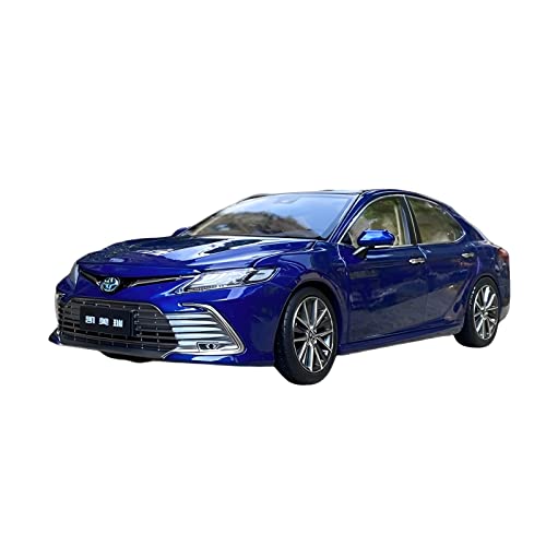 Für Camry Eighth Generation 2021 1 18 Alu-Automodell Stark Simulierte Statische Ornamente Druckgussmodelle Motorfahrzeuge(Blau) von DUEVEL
